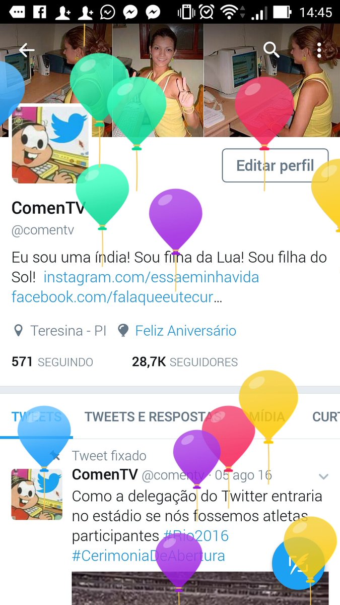 mineralcritico's tweet photo. Boa tarde! Advinha pra quem tá subindo balãozinho na TL? 🎈🎉🎂🎈 #TRINTon https://t.co/7i4U8pE5Rg