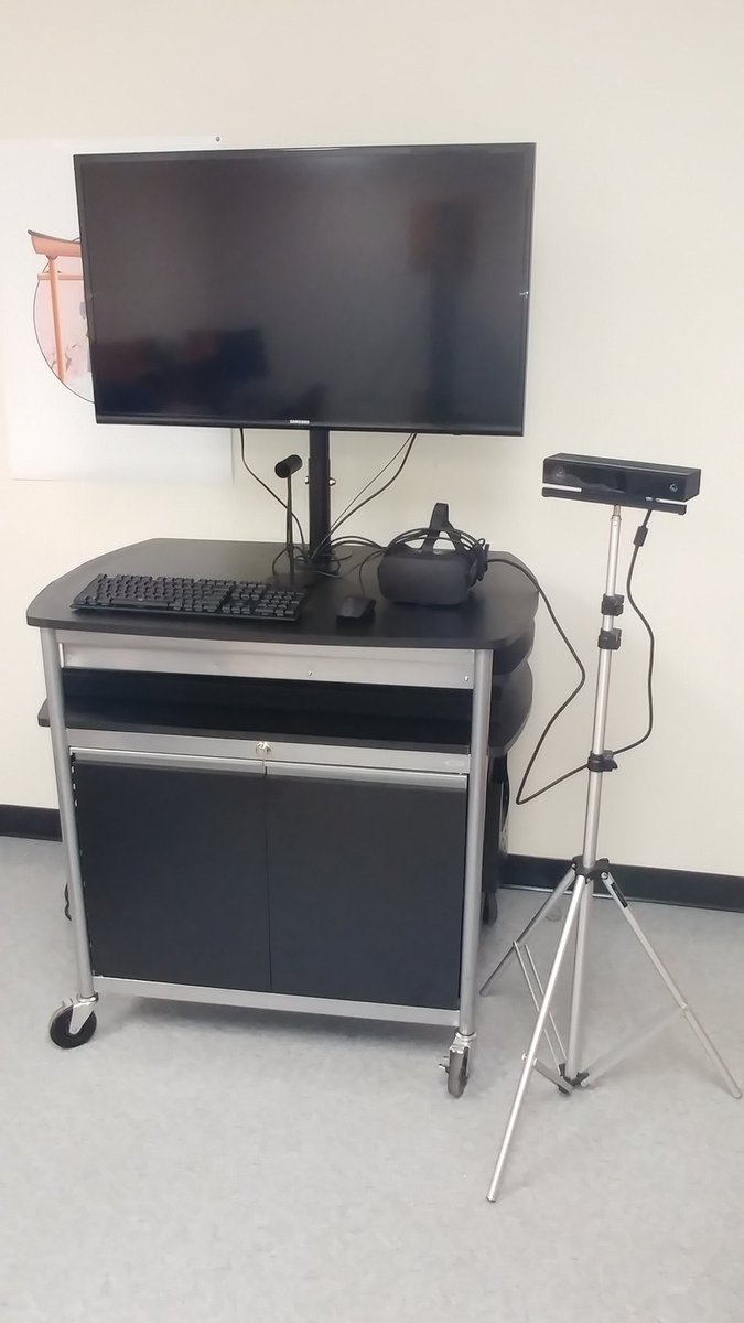 orion_5a's tweet photo. Interactive Media mobile VR studio all set up again for class Monday after #urbaninfill #tbay last night. Thanks #defsup! #ConfedIMD https://t.co/RQd5r5CJmn