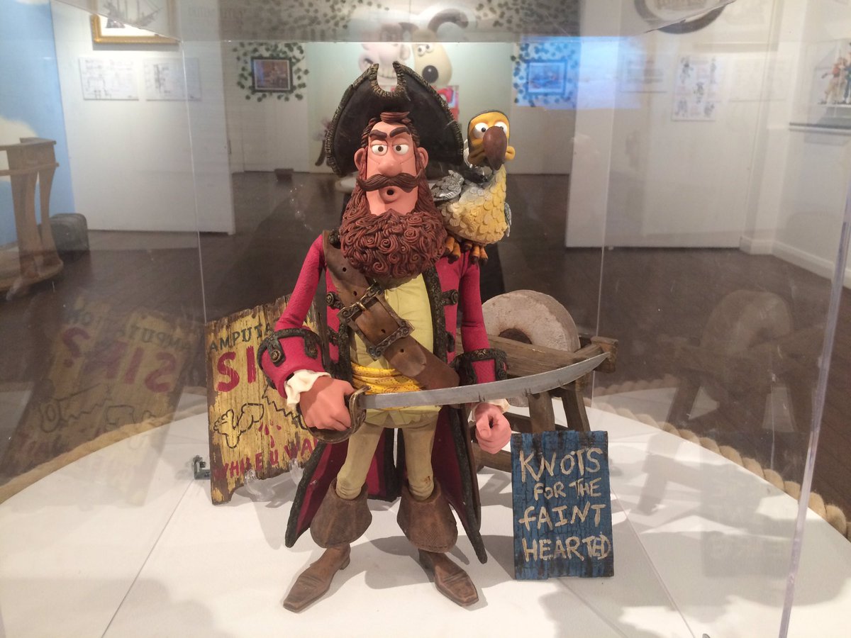 We enjoyed the Aardman Animations exhibition at Sale Waterside today (free entry). <a href="/aardman/">Aardman</a> <a href="/WatersideArts/">Waterside Arts</a> 😀