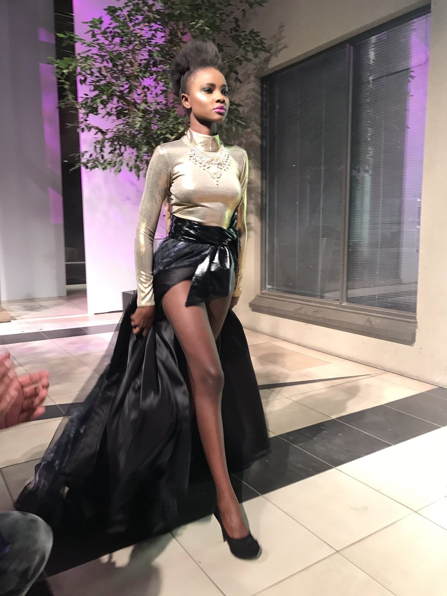 Likers_2Do's tweet photo. David Tlale straight from #MBFWCT17 collection #DressedToGive https://t.co/NRTWUyhBYl