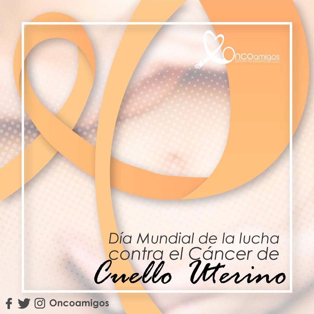ONCOAMIGOS's tweet photo. El 26 de marzo con el fin de alertar y concienciar sobre la prevención se celebra el Día Mundial contra el Cáncer de Cuello Uterino. https://t.co/GI7cUObuBy