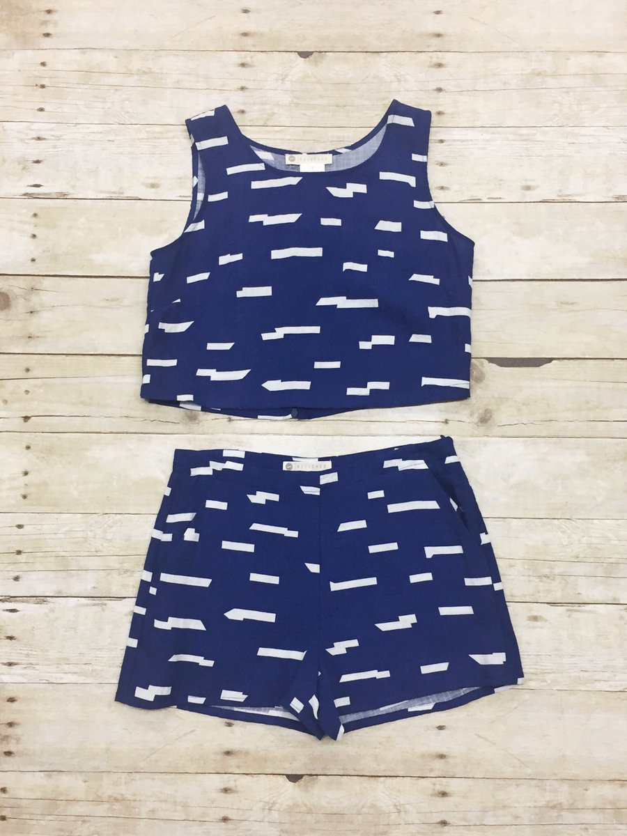 LoveRelished's tweet photo. Give us all the matching two-piece outfits! 😍 Our new spring fav: The Karli Crop-Top &amp; Shorts set ✨ 
#LoveRelished #SpringTrending https://t.co/azfjIlMvvz