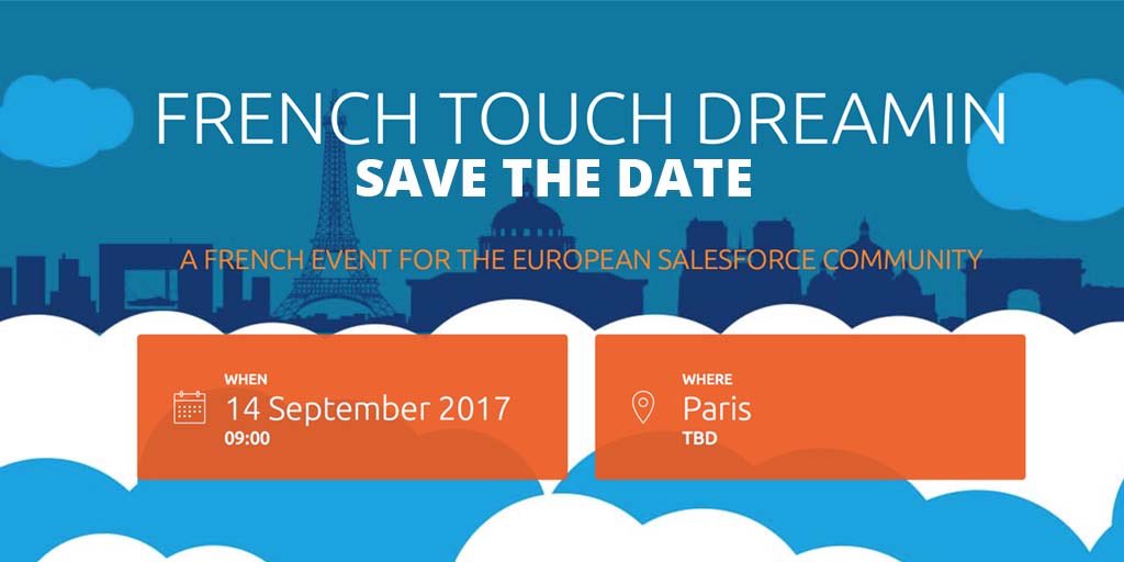 FTDreamin's tweet photo. #FrenchTouchDreamin Save the date : sept14th - new venue - more talks - more fun! Who's coming? Get ready to register soon.. https://t.co/dC3wkNFkZt