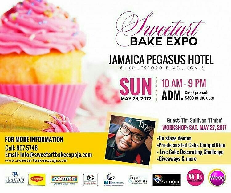 WithEaseMagazne's tweet photo. The 3rd staging of the #SweetartBakeExpo - May 28, 2017. Come for the sweet treats stay for the competitions. #sweetartbakeexpoja2017 https://t.co/ryuBBct3d5