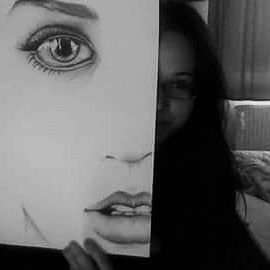 AmeliaRose94's tweet photo. #drawing, #portrait #bigeyes https://t.co/zqlKNIHRob