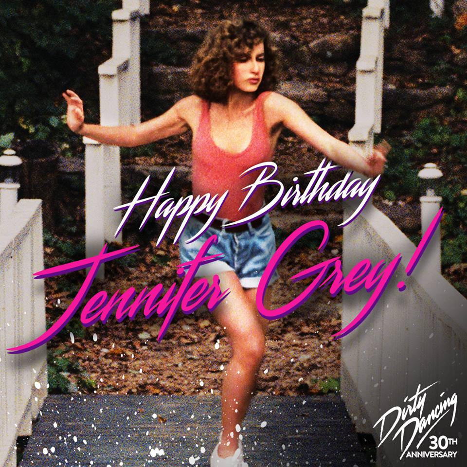 Nobody puts Baby in the corner, especially on her birthday. Happy Birthday Jennifer Grey!       