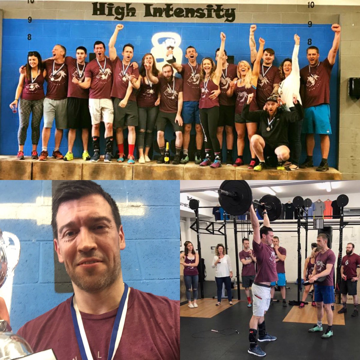 alan_moratelli's tweet photo. #thewolfpack #champions @CW1CrossFit the in-house #crossfitopen2017 #competition - #crossfitopen #betteryourself #bettereveryday #fitfam https://t.co/RHQM8D84RL