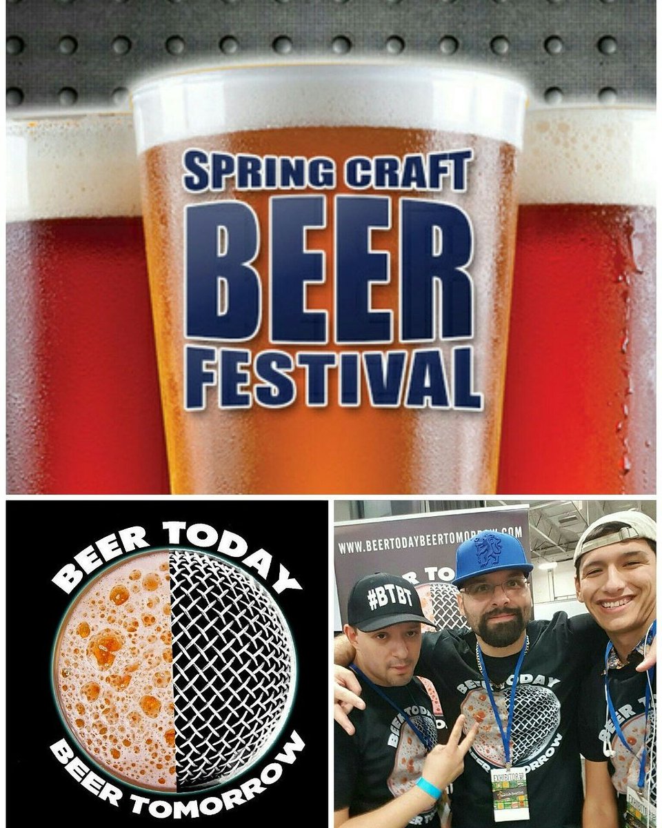 BeertodayBT's tweet image. #BTBT is proud to be an official media sponsor of the 11th annual Spring Craft Beer Festival going down this Saturday April 1st at Belmont 🍻