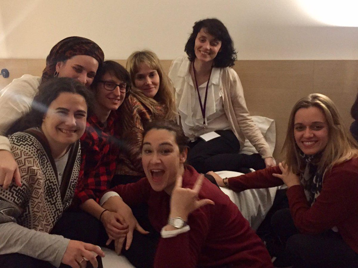 margpuig's tweet photo. Cansada però contenta després de la VI trobada de @PFeminismos Moltes gràcies a totes. Un honor fer camí amb vosaltres #FeministasConPoder https://t.co/lipTLAkp0y