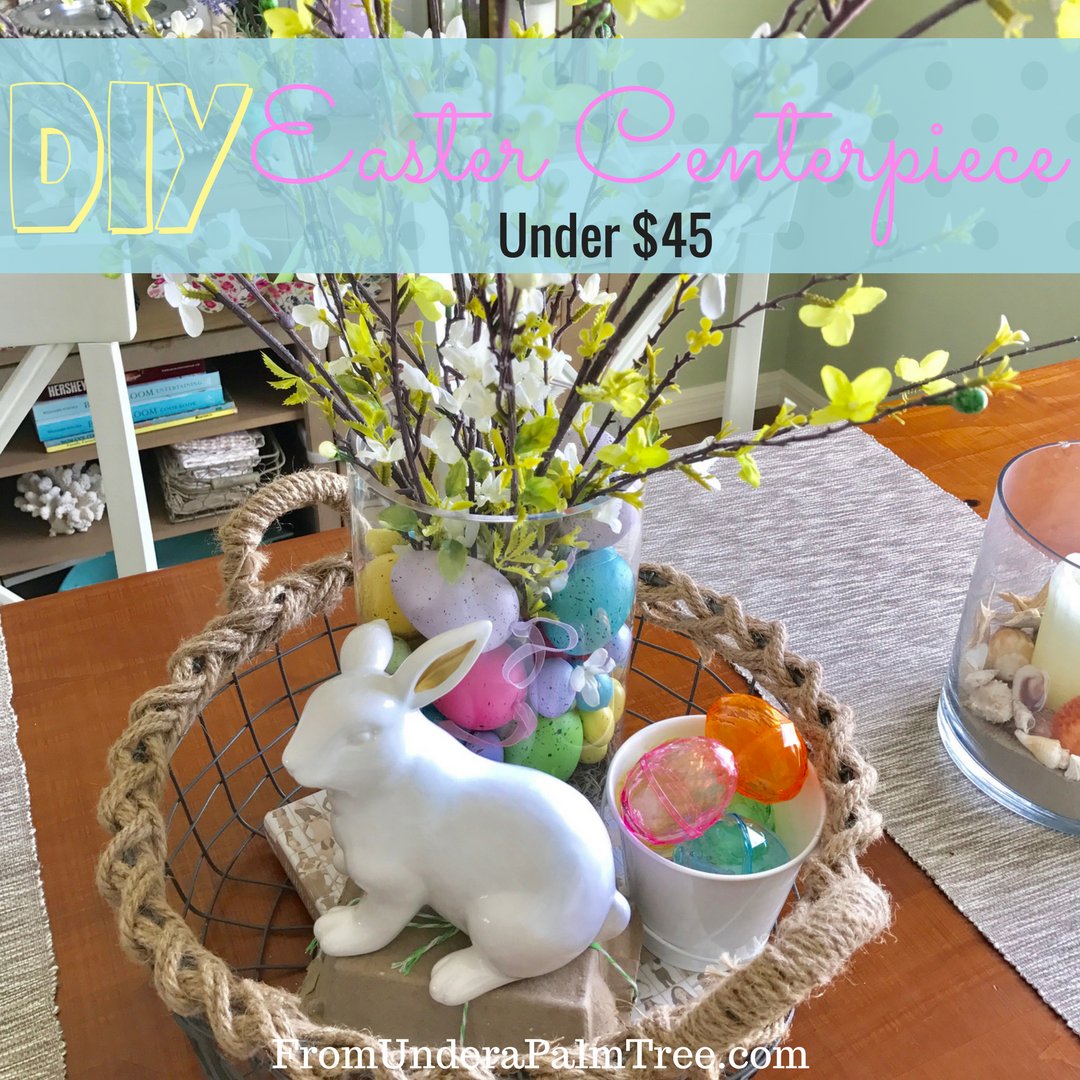 Fromunderapalmt's tweet photo. DIY Easter Centerpiece - From Under a Palm Tree https://t.co/b7jzIltDz7 #easter #DIY #crafting #lifestyleblog #momcraft #easterDIY #blog https://t.co/SoNtJnN4j4