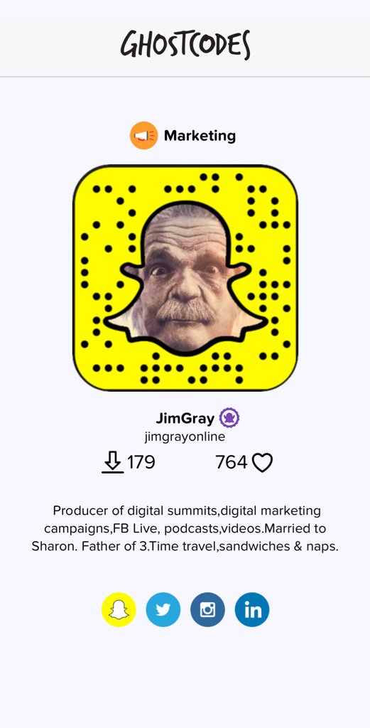 jimgrayonline's tweet photo. Find me on @GhostCodes here: https://t.co/lGW7Z0C650 #snapchat #ghostcodes https://t.co/Kso9b56zQi