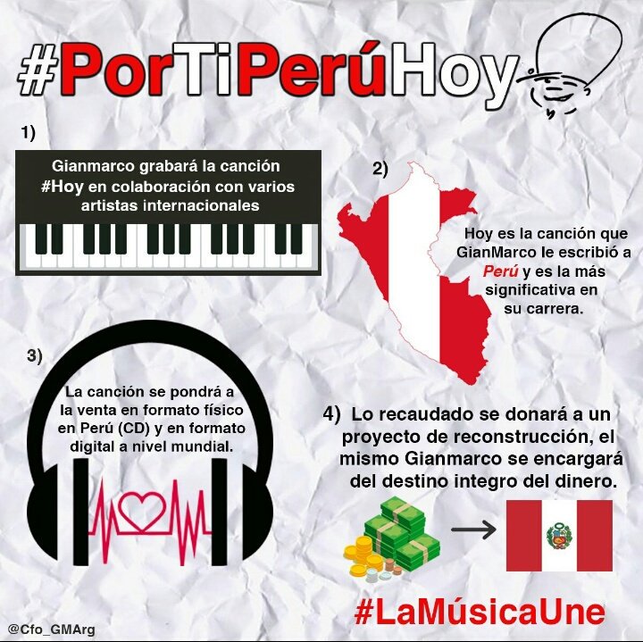 haashperu's tweet photo. @gianmarcomusica  anunciarás hoy a @haashoficial para participar en #PorTiPeruHoy ? 👐 dinos que siii 😍 https://t.co/7ceG31ww0M