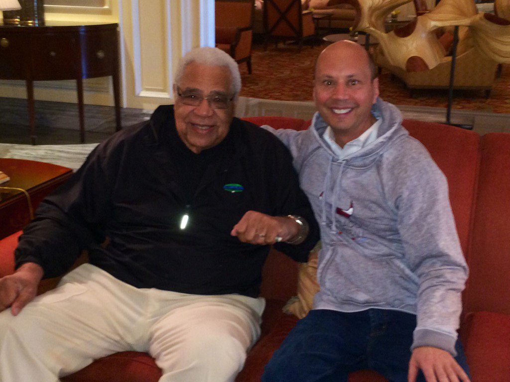 Happy Birthday to one of the greatest men I\ve ever met. Wayne Embry HOF !! 