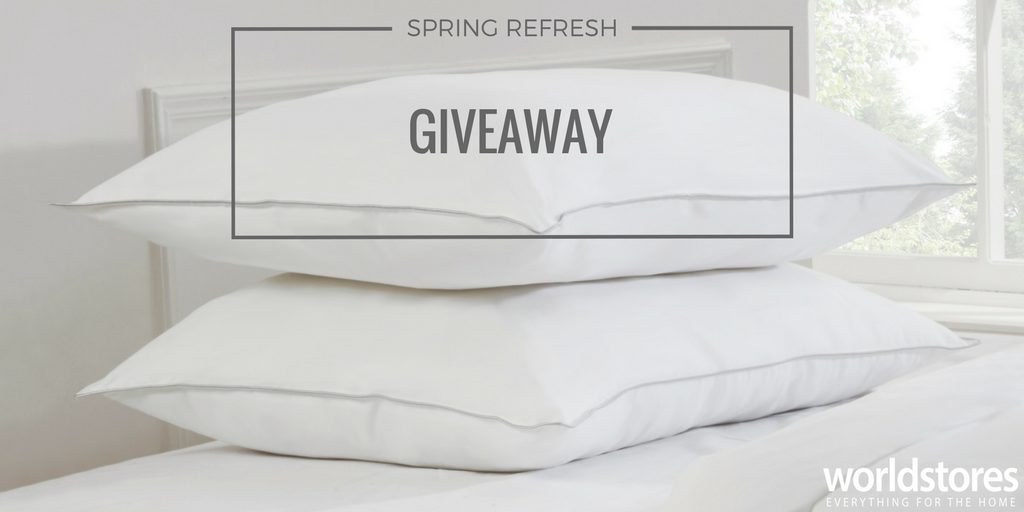 #Giveaway: Follow &amp; RT for your chance to win these cascade pillows &amp; give your bed a spring refresh. Ends tonight. bit.ly/2nLw9Q1