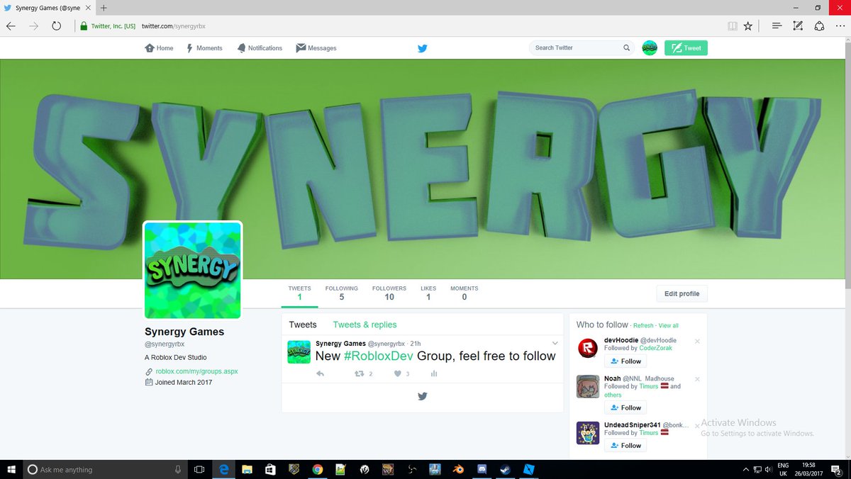 synergyrbx's tweet photo. Check out our awesome banner made by @best_rblx_dev https://t.co/8nljDr4Dt9