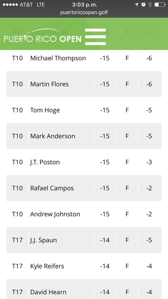 tele11PR's tweet photo. D.A.Points es el ganador de la décima edición del @PuertoRicoOpen. #PROpen17 #PROpen2017 #PRO17 🇵🇷⛳️🏌🏼 https://t.co/HCKQveHLtY