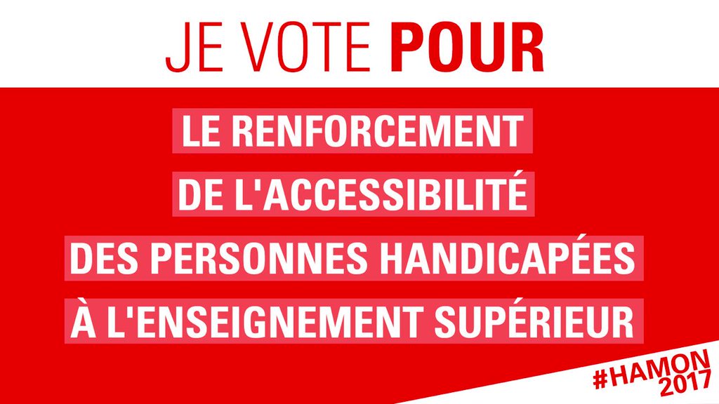 #JeVotePour un candidat qui est pour l'égalité de toutes les chances #Hamon2017 #FaireBattreLeCoeur#FaireBattreLeCoeurDeLaFrance