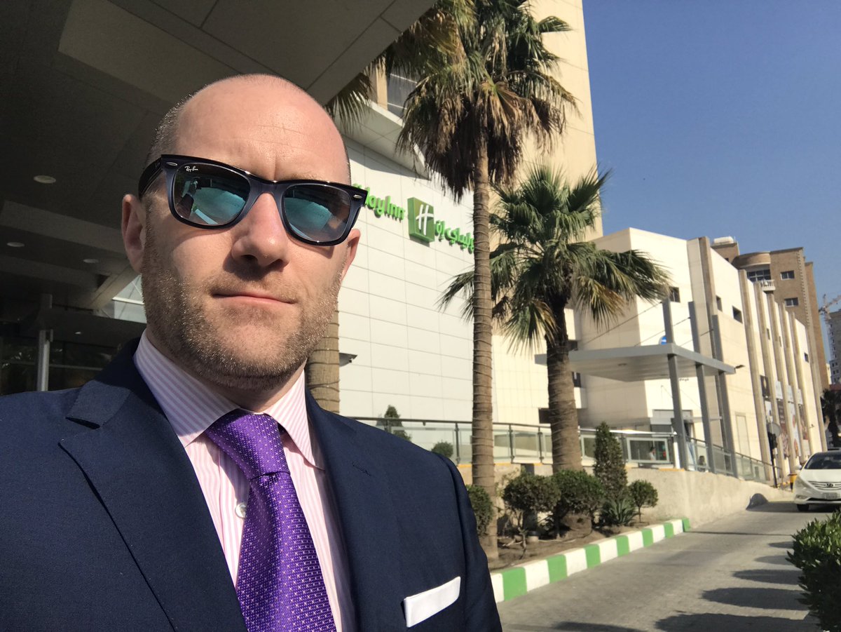 Skillshop's tweet photo. Not normal to relax with just a coffee at end of long few days, but great to see the huge appetite for #Infrascanner here in #Kuwait https://t.co/s25yQsnJ7Q