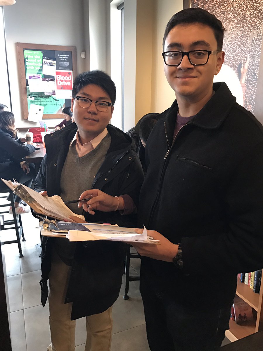 annacarmichael's tweet photo. Last week @N_Desai99 learned to canvass. This week, he taught his bestie! #FriendsAlwaysWelcome ‼️ #Jimterns #JJ4NJ #DoGood https://t.co/5idw9Y4VBn