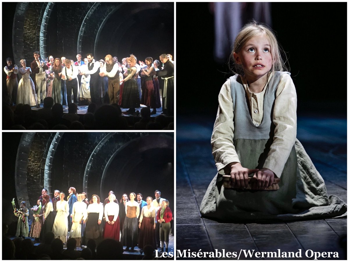 Malin__Axelsson's tweet photo. #LesMiserables på #WermlandOpera m ägig Lova som ägig #LillaCosette. Prickade likaledes ägiga dirigenten David Whites sista föreställning! https://t.co/VTjOvkBrzE