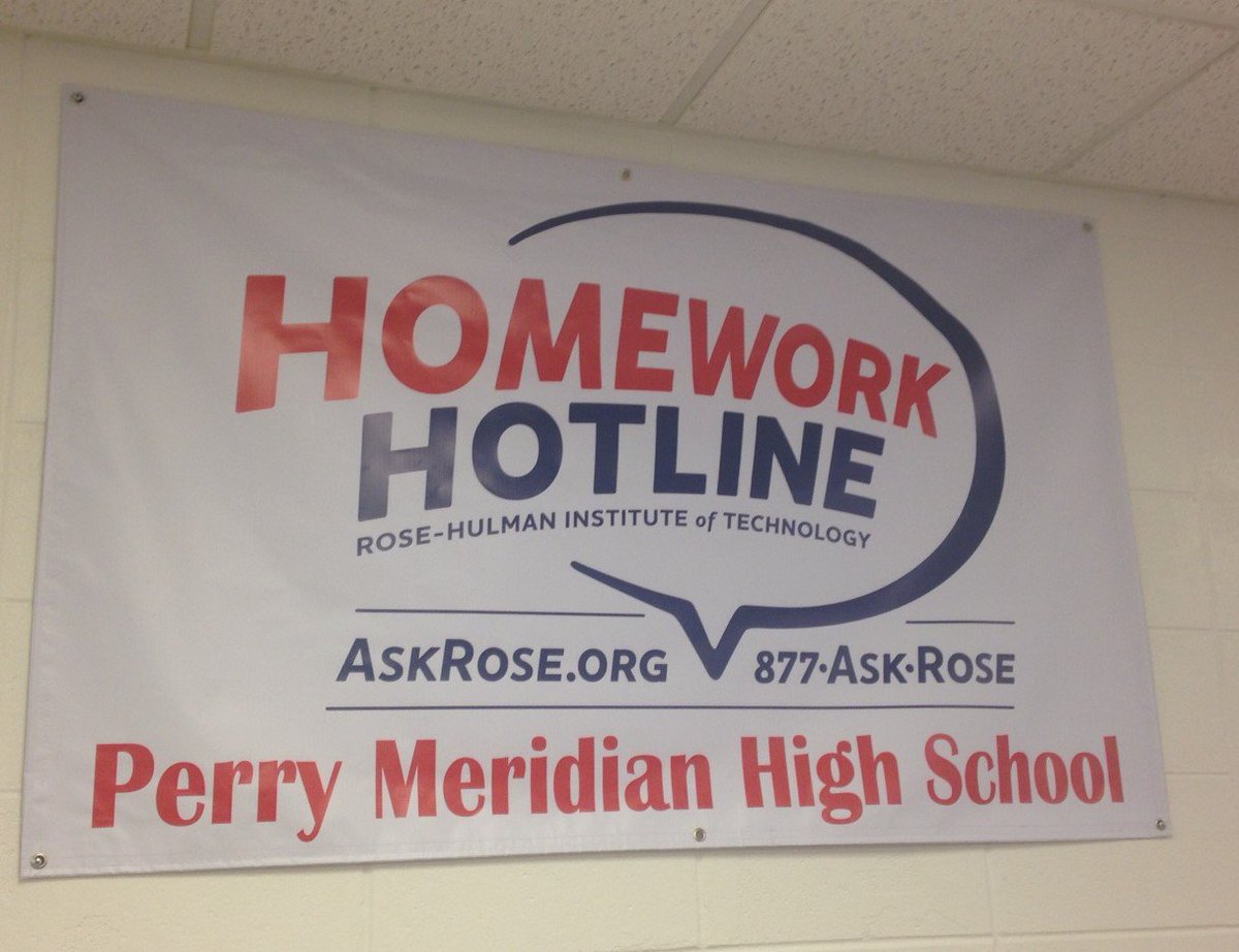 Rose hulman university homework hotline