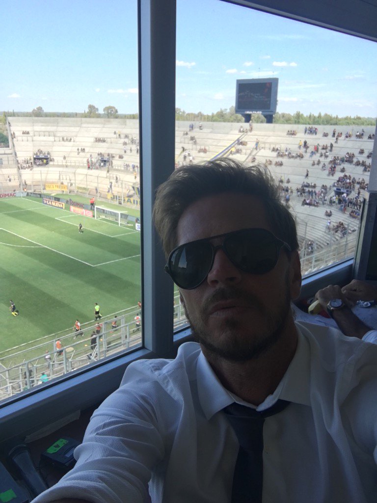 FansVignolo14's tweet photo. Lindo Estadio .Linda Cabina. Tarde Agobiante En San Juan. Por @eltreceoficial Boca San Martín (Sj) https://t.co/oBSlEBV6tu