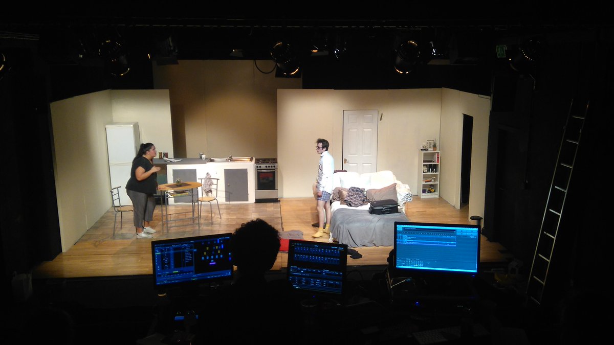 First run in the space is happening. Come from Wednesday til Saturday to see Bad Jews newtheatre.org.uk/whats-on/