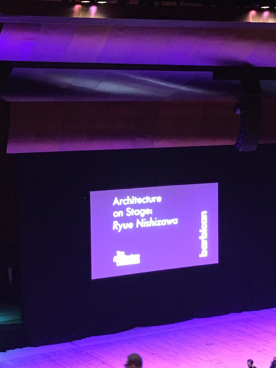 nimtim_arch's tweet image. Just fell in love with Japan again @barbican with Ryue Nishizawa @ArchFoundation #sanna #sundaylecture