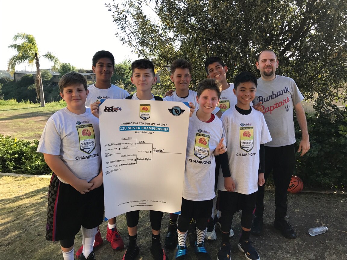 topgunbball's tweet photo. 12U Silver Champions for #TGSpringOpen are @burbankraptors https://t.co/rGT9u9yml9