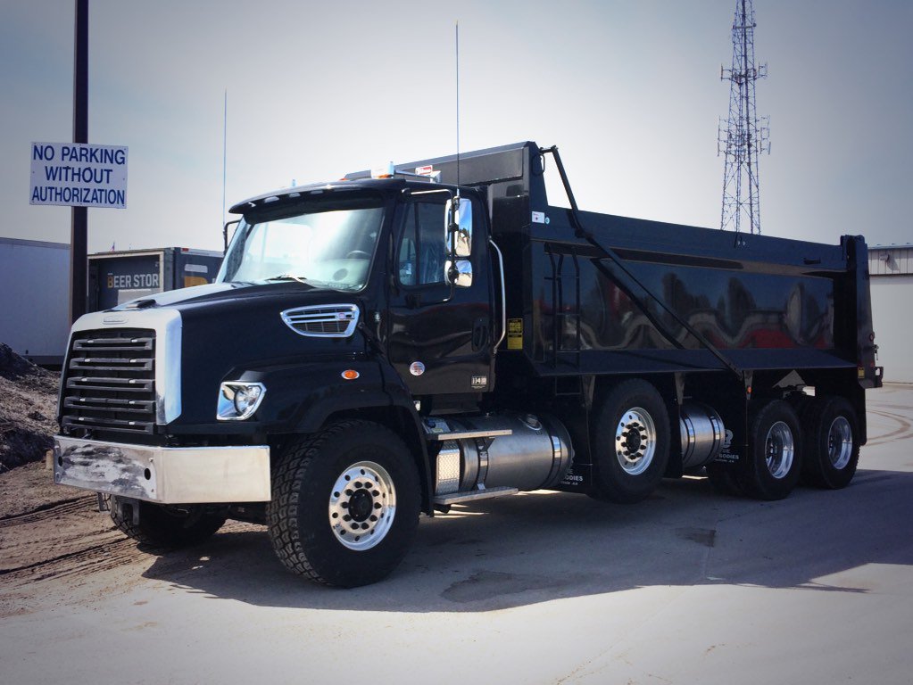 Our 2018 #Freightliner #114SD #triaxle #dumptruck has now been sold. Congrats JB! #DD13 #AllisonTransmission