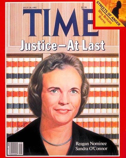 Happy birthday to Justice Sandra Day O\Connor!

O\Connor is the first woman to have served 