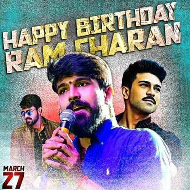  happy birthday mega power star ram charan Anna 