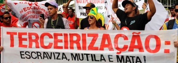 #Brasil | Principales sindicatos alistan huelga general contra el subcontrato y otras reformas de <a href="/MichelTemer/">Michel Temer</a> bit.ly/2nXD218