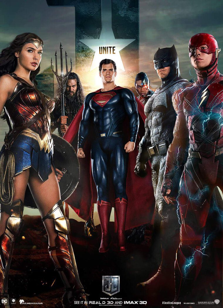 FANART Justice League poster by Aldebaran Mikhail Villarreal r/DC