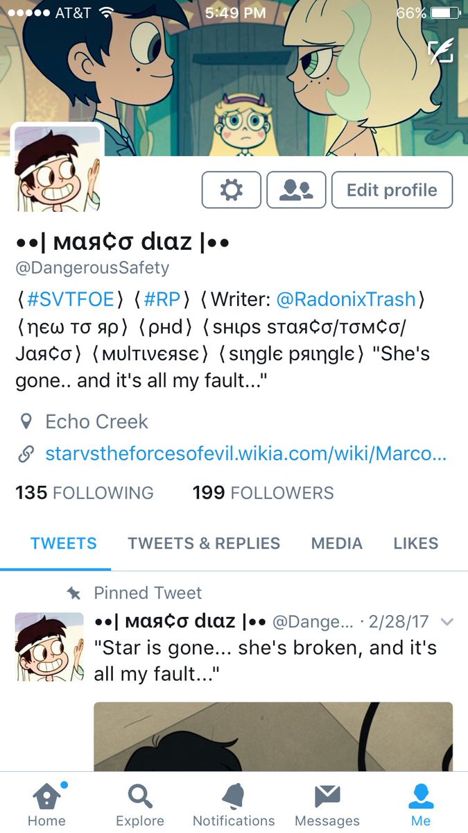 [ Why do I have almost 200 followers. Why. I don't get it. Nobody likes me and I don't use this account for RPing anyway, lmao what even ]