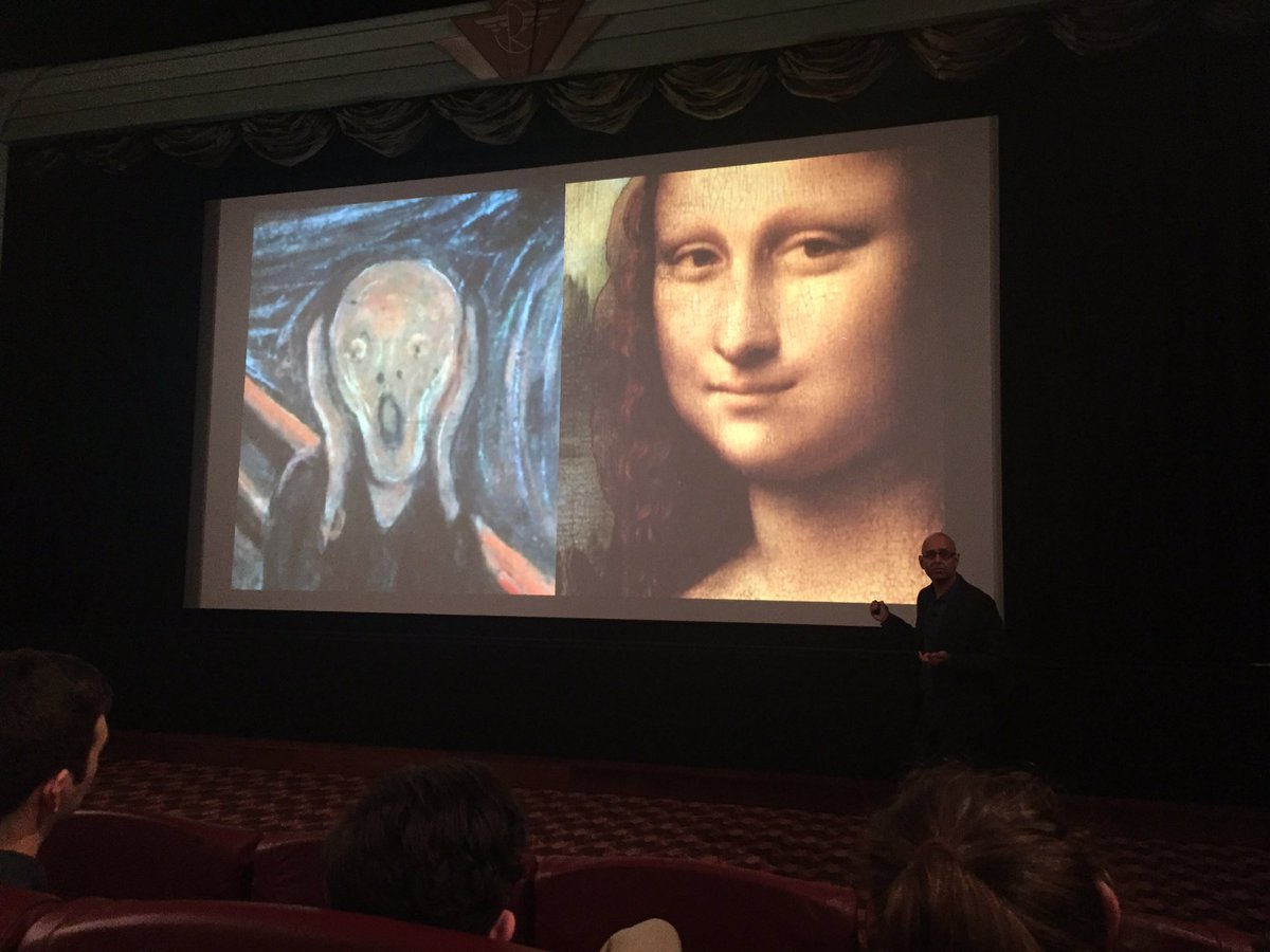 shadoesuzanna's tweet image. Our mirror neurons mean that when we see expressions, our bodies try to mimic them. @sarb says if you're nervous, try to appear calm #SWP17