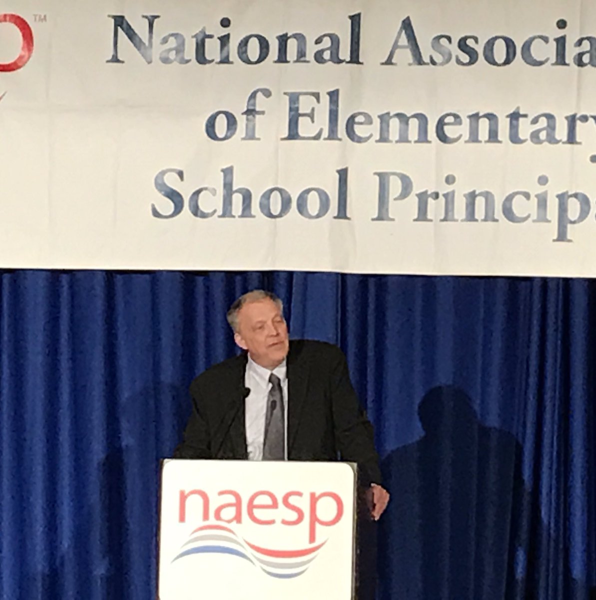 NAESP's tweet photo. VP candidate @DaveWick15 addresses National Leaders Conference #principalsadvocate https://t.co/XYljvJRpX2