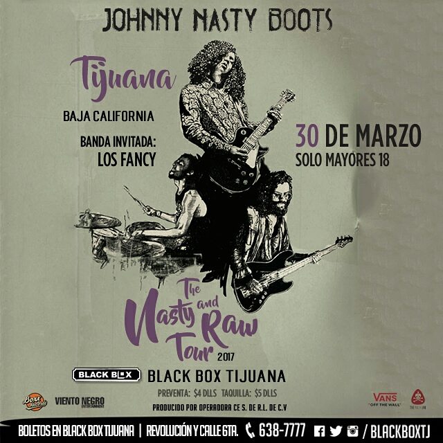 JohnNastyBoots's tweet photo. Estos son los shows del #NastyAndRawTour para la próxima semana: 

Jueves - #Tijuana
Viernes - #Mexicali
Sábado - #SanLuisRíoColorado https://t.co/qUZWkt1FK4