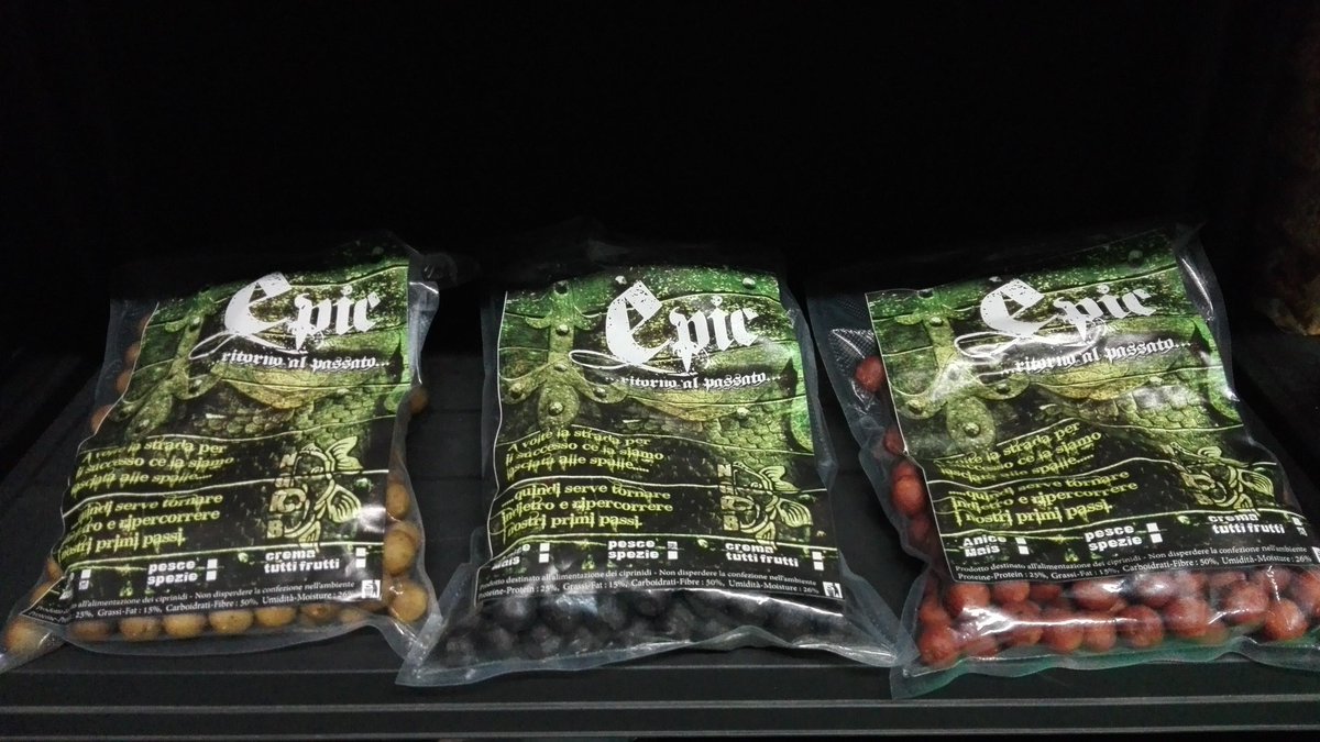 Ecco a voi tutte le tipologie NGKB da boiles al pesce e speziato al dolce...E per ogni tipologia anche il pellet xplosion..Provatele cont...