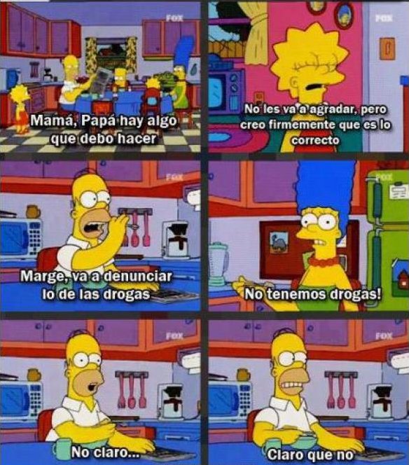 Marge, va a denunciar lo de las drogas...
→ tvtrends.io/es ←