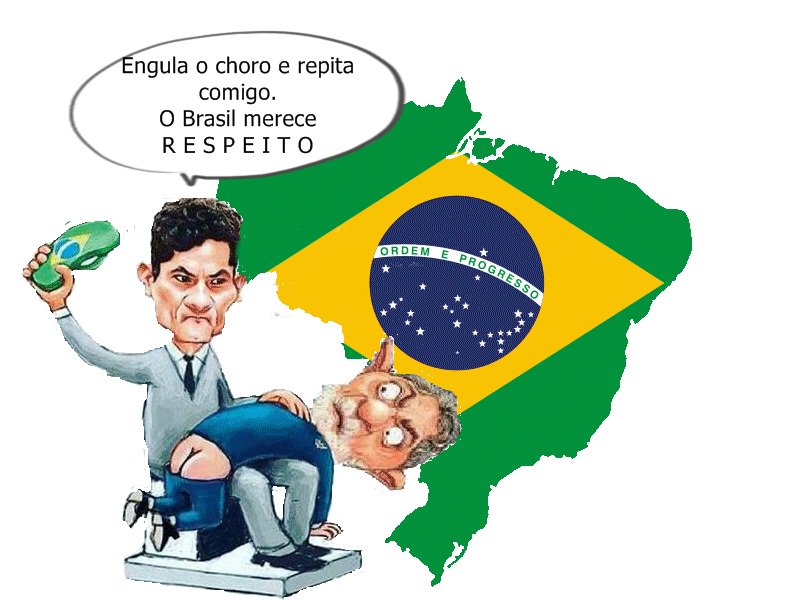 joralvesnit's tweet photo. Lula, desta vez não será frente a frente com GABI, está chegando a hora do FRENTE A FRENTE COM MORO. https://t.co/r6RZpoeGVh