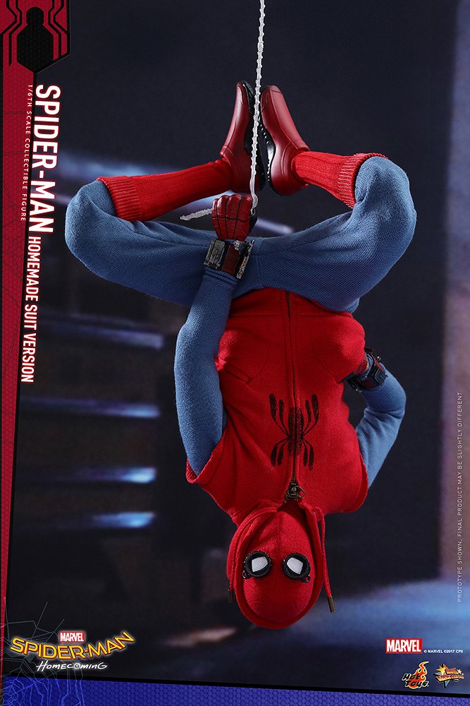スパイダーマン 宙吊り USJ 限定 マーベル スパイダーマン 吊り下げ