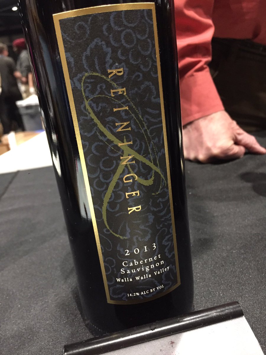 erikmclaughlin's tweet photo. Classic Cab @REININGERwinery @TasteWashington #TasteWa #WaWine https://t.co/mDkcYQ42qU