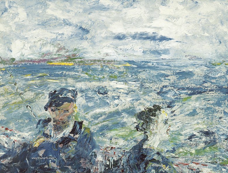 Trianarts's tweet photo. El Expresionista irlandés Jack #ButlerYeats, murió en Dublín, el 27 de marzo de 1957-Más obras en el enlace: https://t.co/OO6avLlIb4 https://t.co/KGsMYTr7NZ