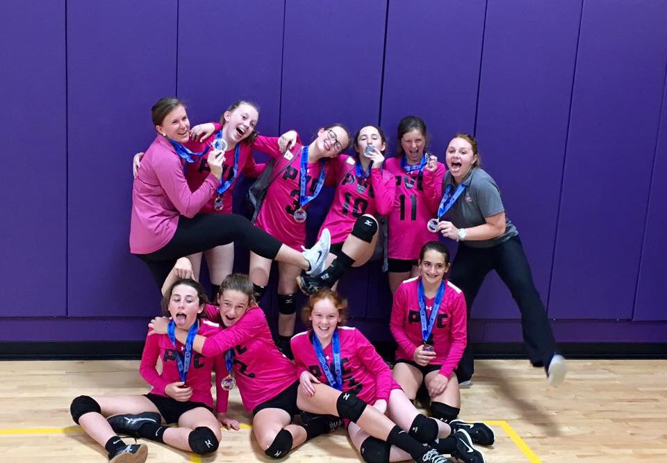 PowersVBClub's tweet photo. Congrats to our u12 and u13s for finishing 2nd in their respective brackets in their tournament in Daytona this weekend! https://t.co/bDiF5Cznlo