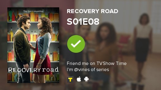 seriesvines1's tweet photo. comme g pas de vie g regarderS01E08 of Recovery Road! #recoveryroad  https://t.co/oNCdAoojPC https://t.co/uq3TwzM6QZ