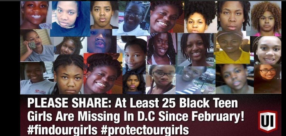 Rene_gadeCowboy's tweet photo. To my followers : If you could take one minute to RT these pictures of #missingdcgirls they need our help 
Thank you https://t.co/592ODwVwTa