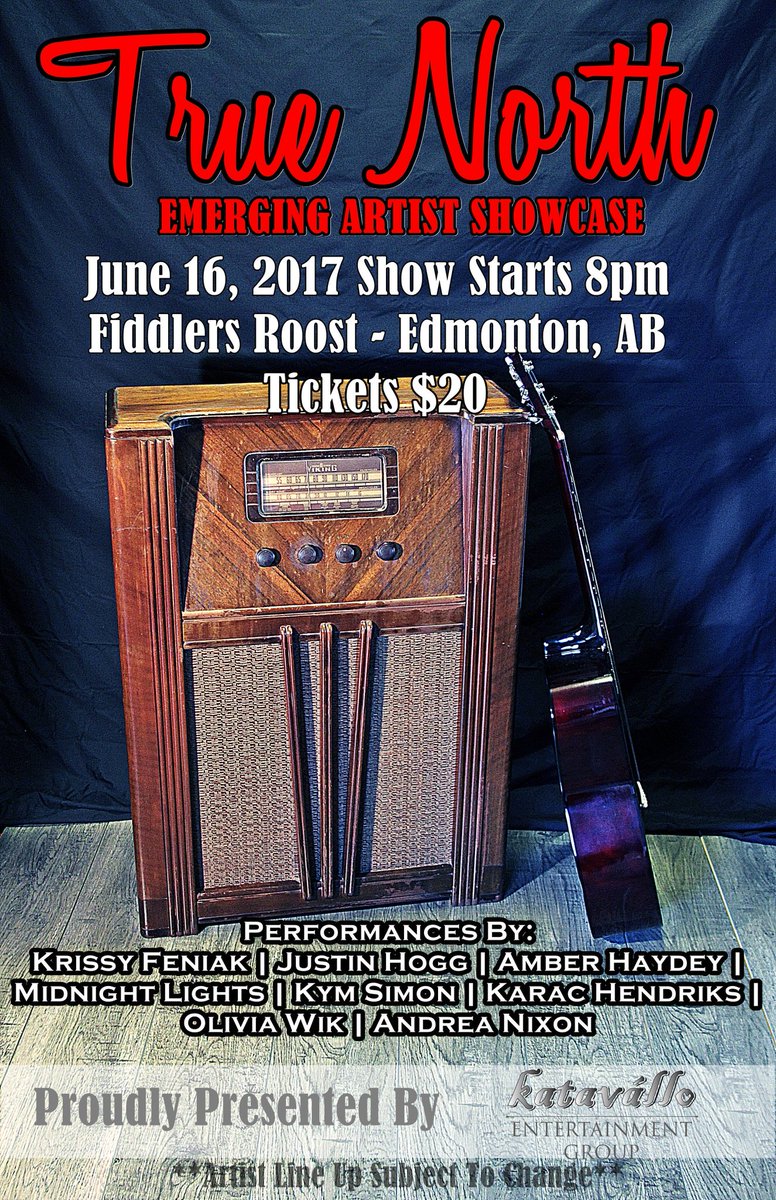 katavalloent's tweet photo. The next #TrueNorthShowcase is announced!!! #Edmonton here we come!!! https://t.co/QEROlkFHkE