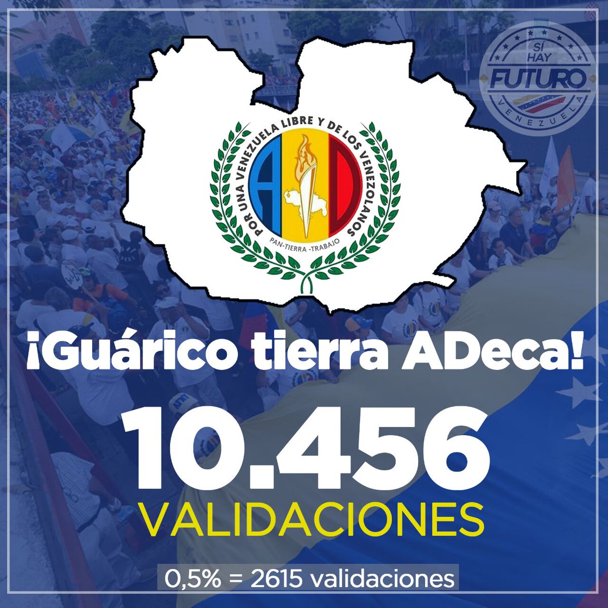 anammvargas's tweet photo. Para los que decían que iban a freír todas las cabezas de los ADecos y el aceite no les alcanzó.
#Volvimos 
#SiHayFuturo https://t.co/2mKeHGeiqV