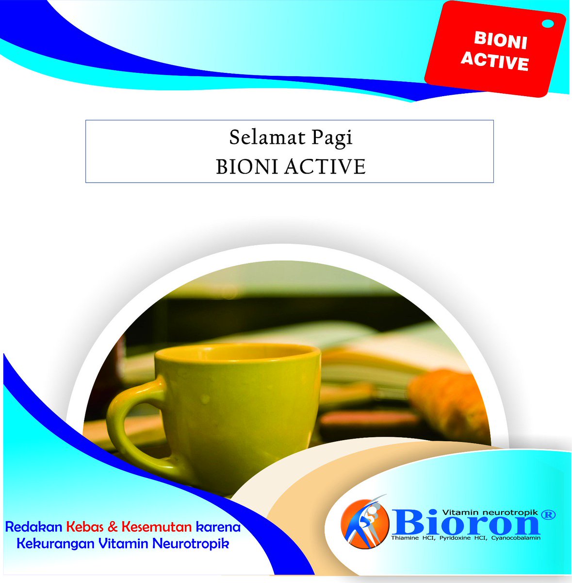 Bioron_ID's tweet photo. Hidup lebih indah jika disikapi dgn bijak, dijalani dgn ikhlas, dibingkai dgn sabar, disimpul dgn kebaikan iman &amp; kasih
Leon Zugo
Pagi BIONI https://t.co/O8WQdj2lb6